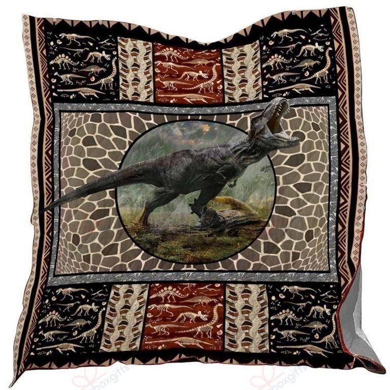 Dinosaur Quilt Blanket