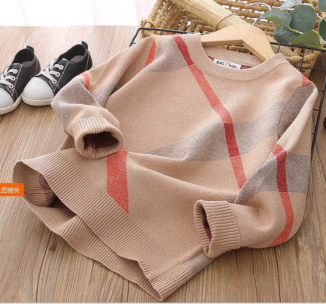 Children’s Sweater Boys Girls Baby Kids Cotton Pullover and Knitted Coat alx