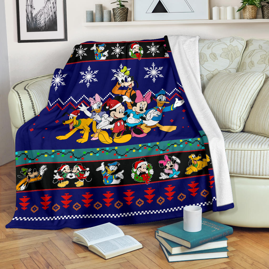 Mice & Friends Christmas Blanket Amazing Gift Idea