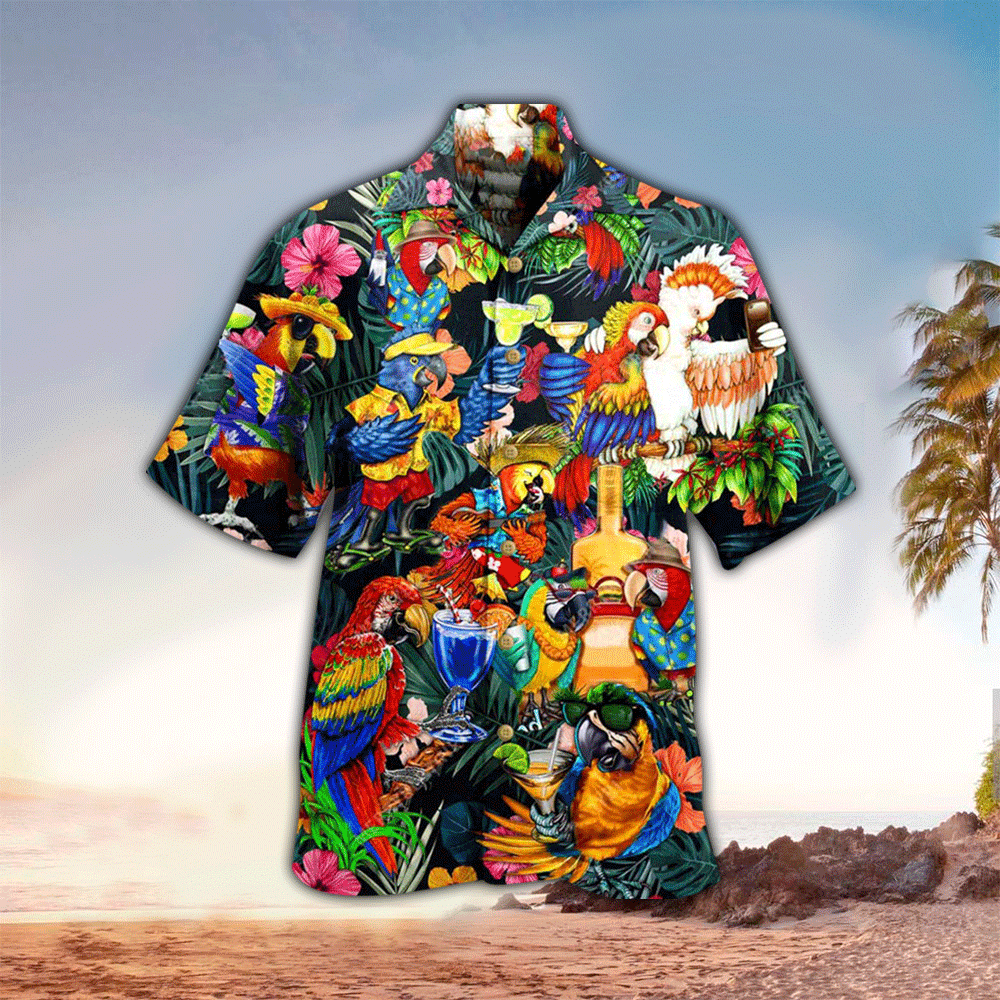 Aloha Parrot Unisex Hawaii Shirt Ha22532