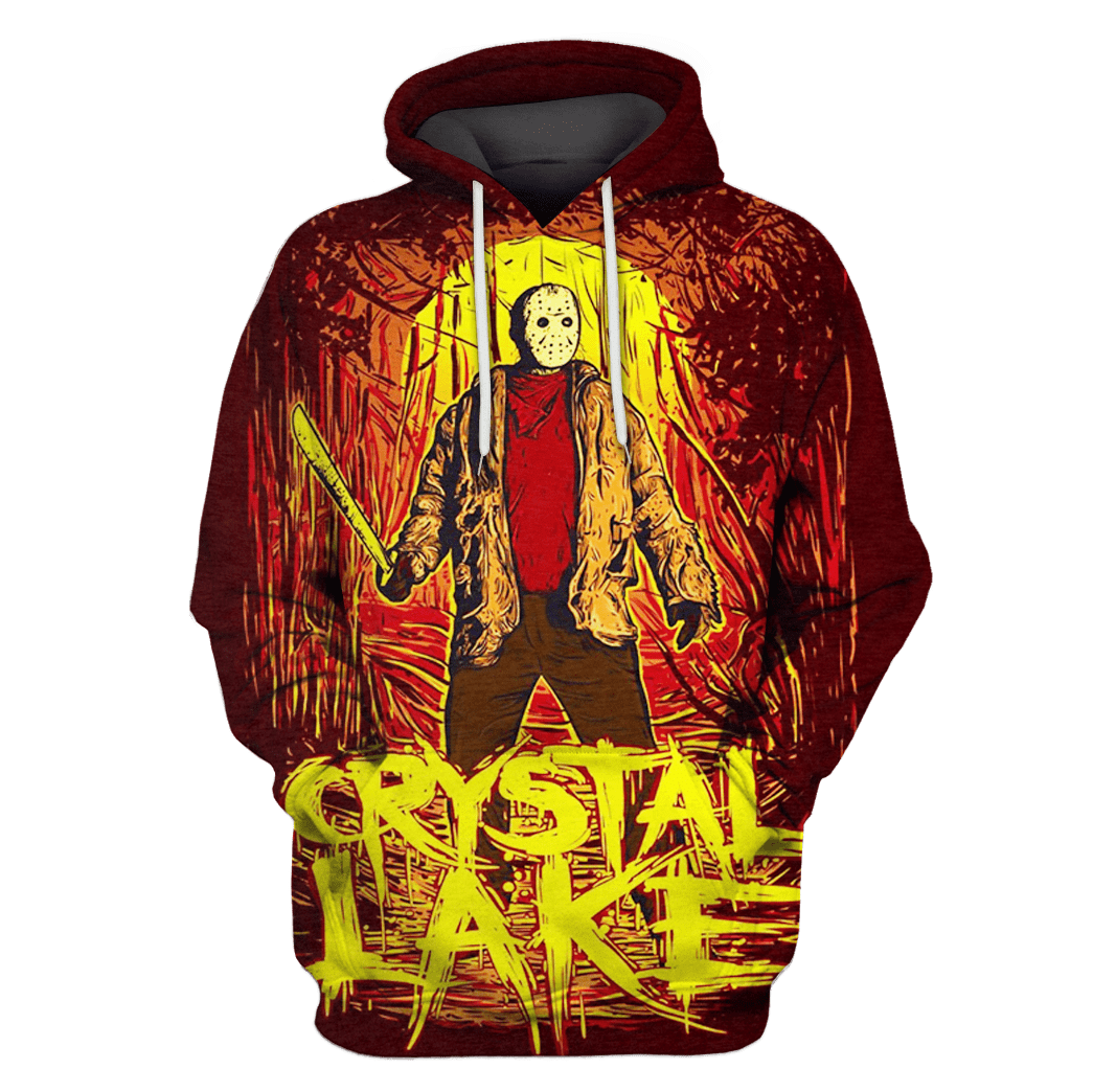 Camp Crystal Lake Friday The 13Th T-Shirts – Zip Hoodies Apparel