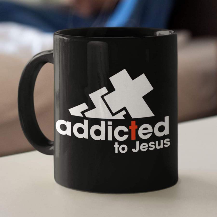 Addicted to Jesus coffee mug