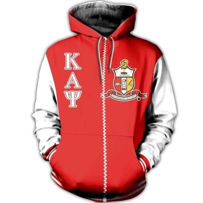 Greek Life Hoodie – Kappa Alpha Psi Zip Hoodie – High Style