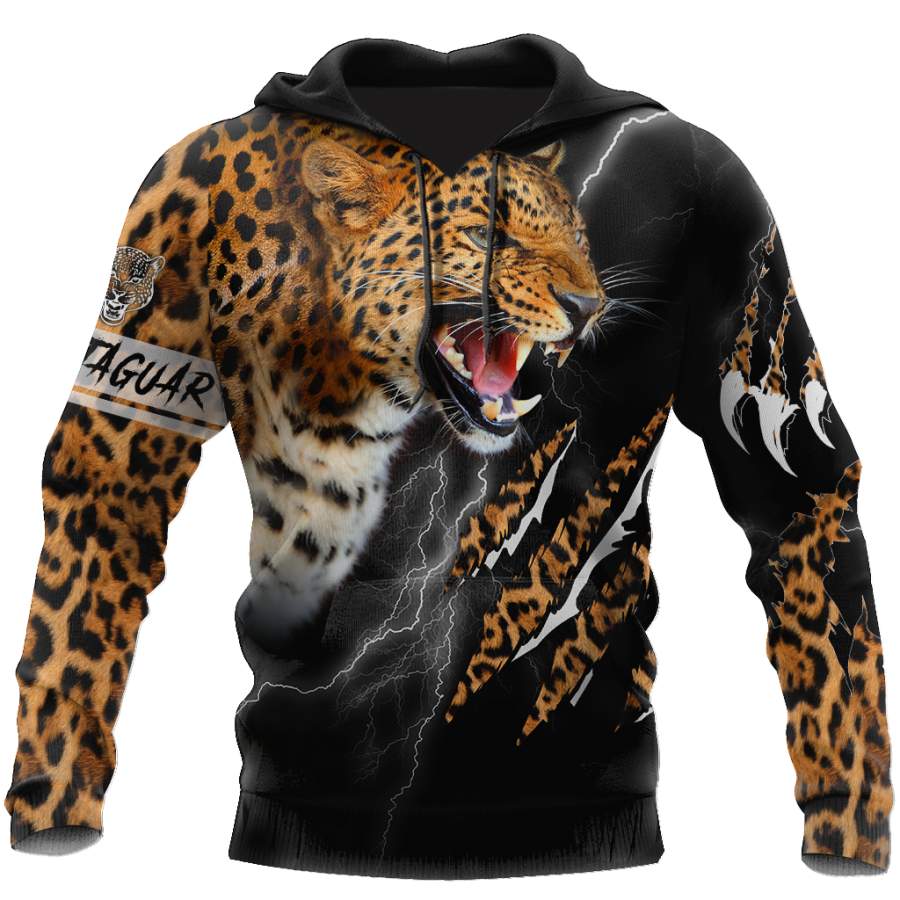 The Powerful Jaguar Thunderstorm 3D All Over Print  Hoodie TR2808201S