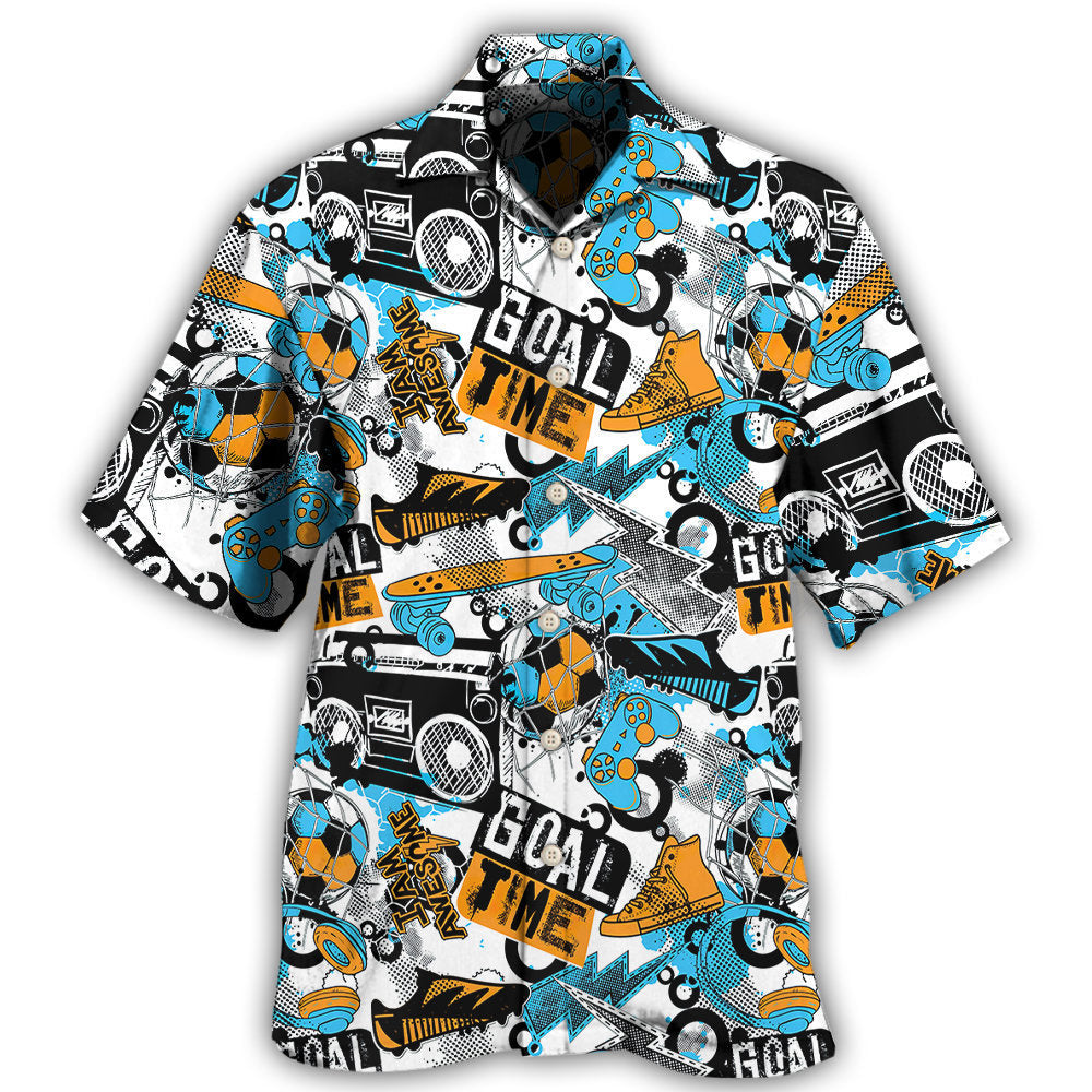 Game Goal Time Hawaii Shirt Ha48082