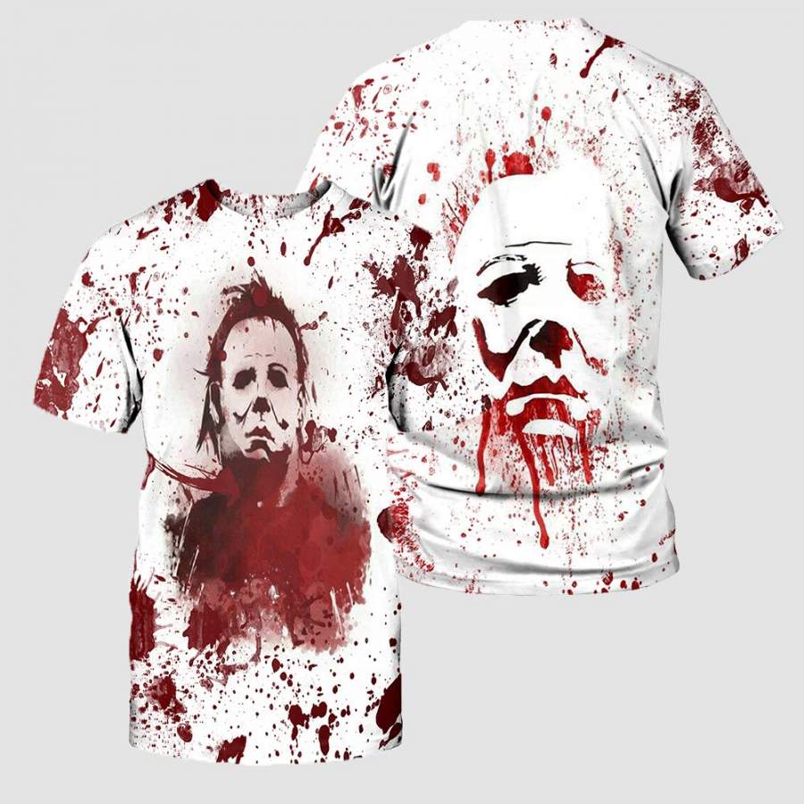 3D All Over Printed Michael Myers Halloween Clothes 13