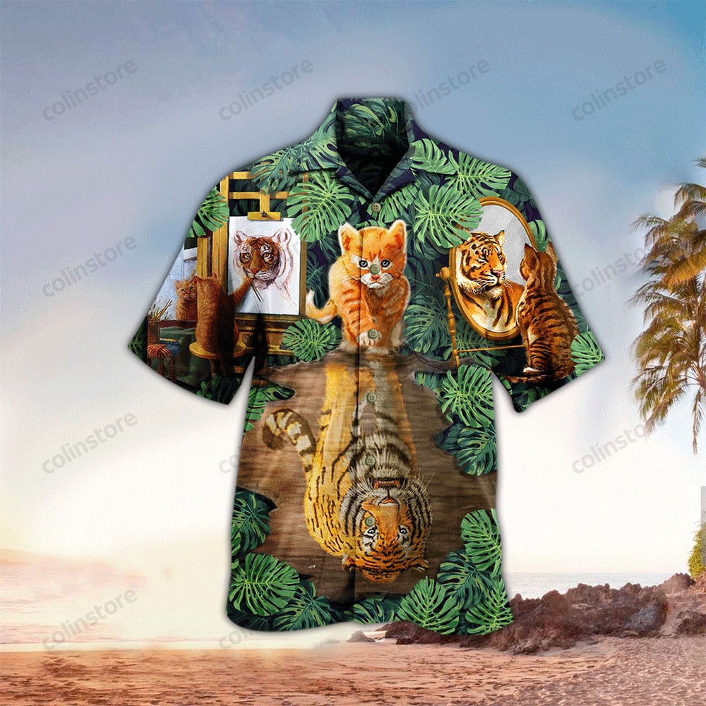 Tiger Hawaii Mens Hawaii Shirt For Lover Aloha Ha37996