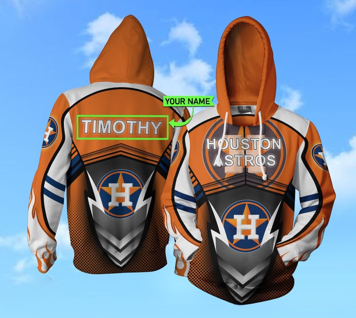 Personalized NTT143 3D Hoodie Houston Astros