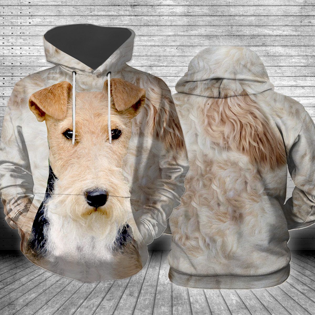 Wire Fox Terrier 3D All Over Print Shirt