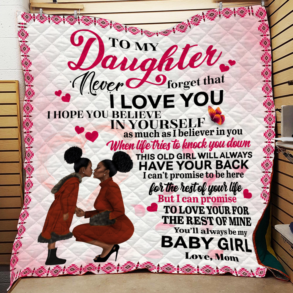 To My daughter Quilt