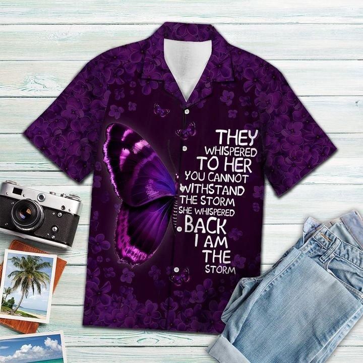 Shop Butterfly And September Girl Hawaii Shirt Ha81257