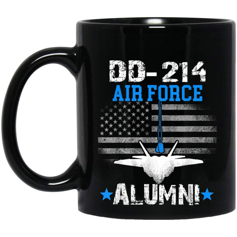 DD214 US Air Force Alumni Shirt Air Force  Veterans Tee Veterans Day Christmas Gift Mug