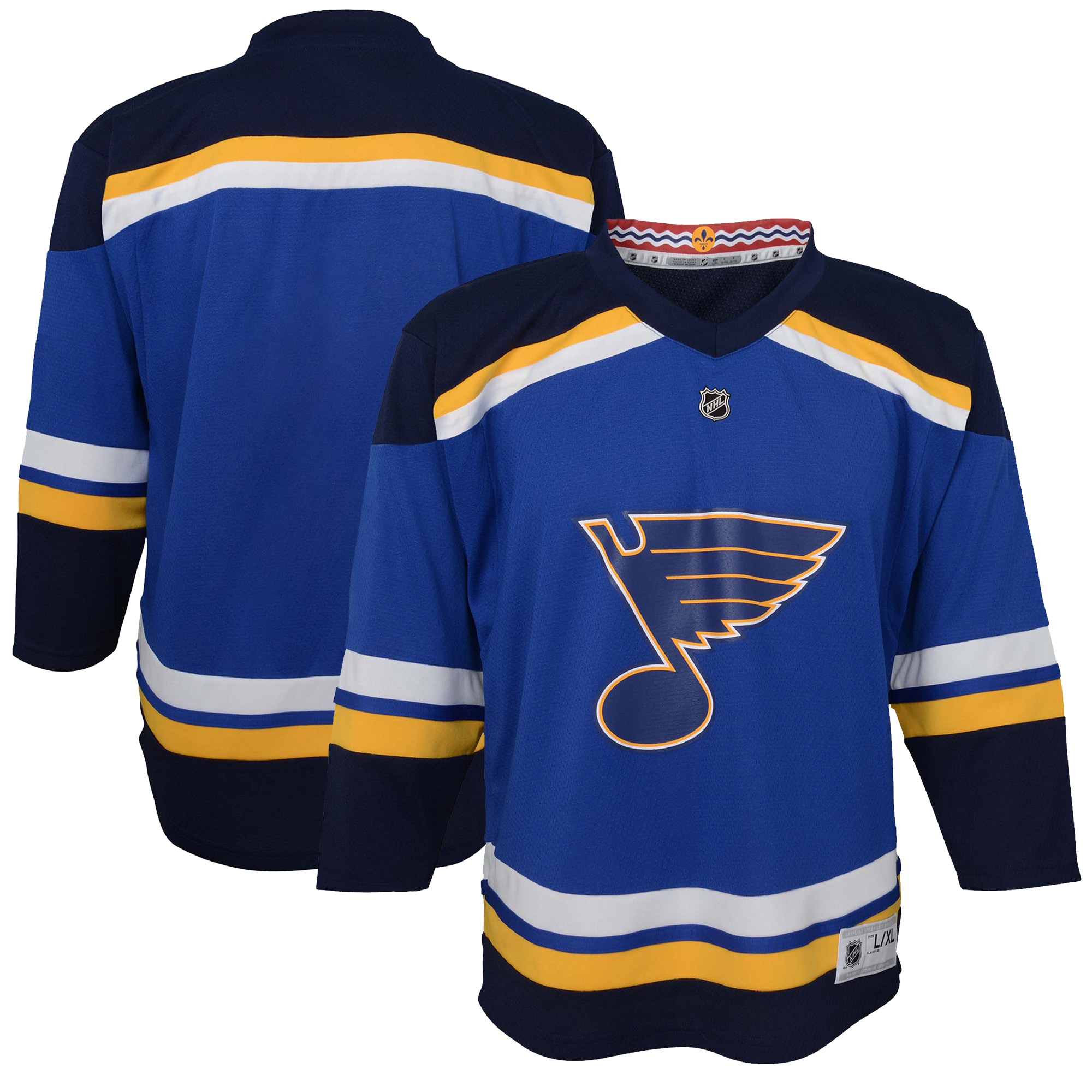 St. Louis Blues Youth Home Replica Jersey – Blue