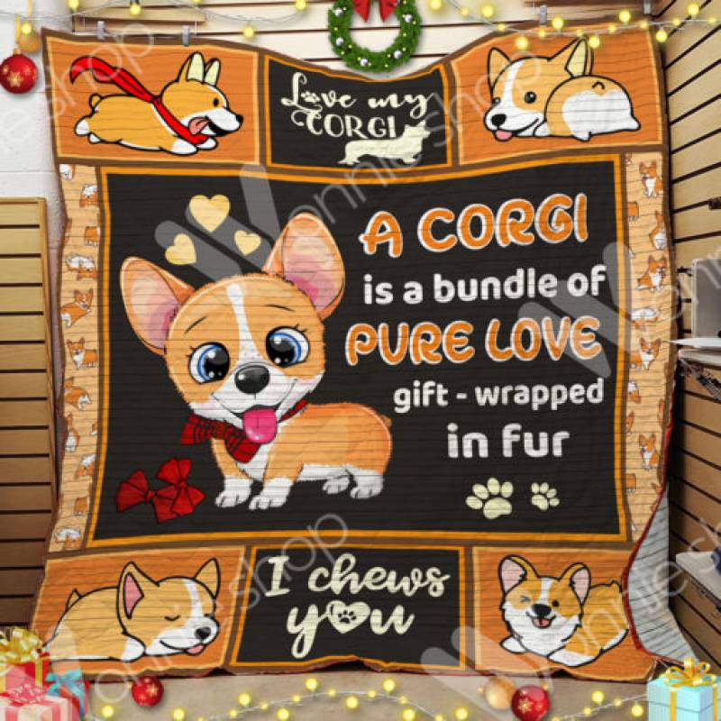 Corgi Dog Blanket OCT2801 69O52