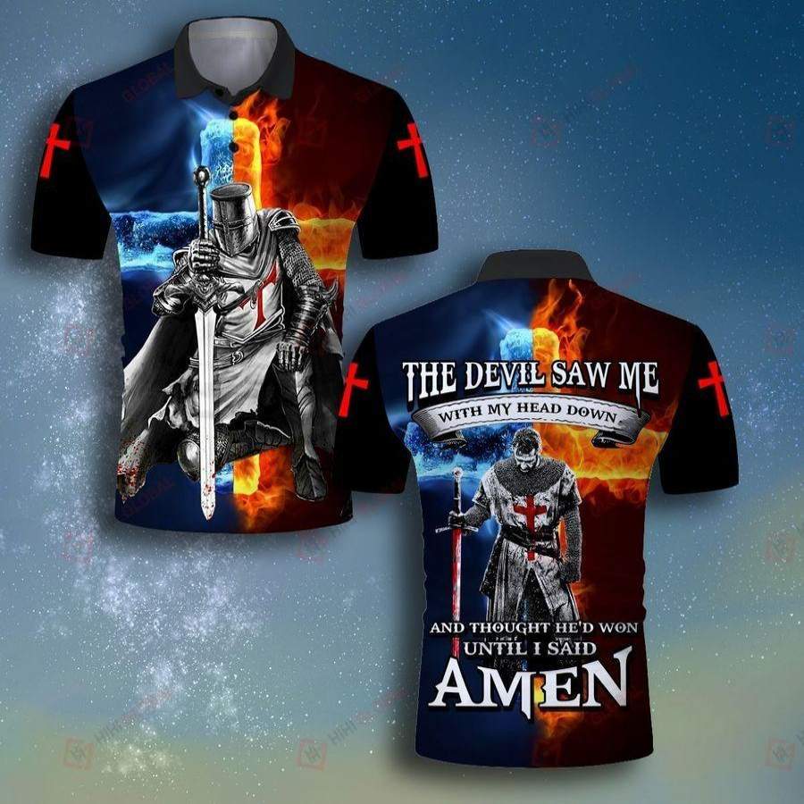 Until I Said Amen Knight Templar 3D All Over Printed Shirts For Men and Women TA063001