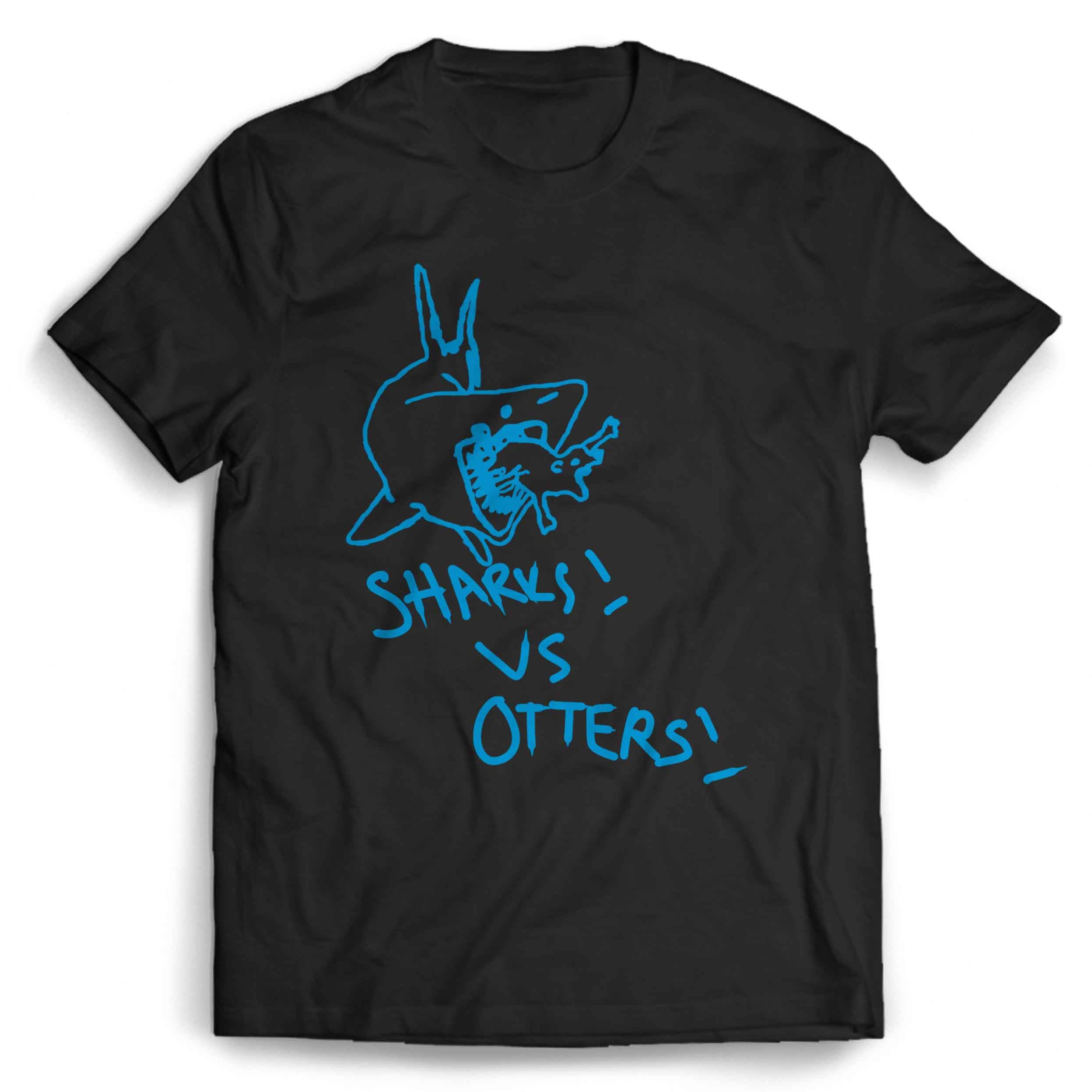 Sharks Vs Otters Man’S Tee T-Shirt