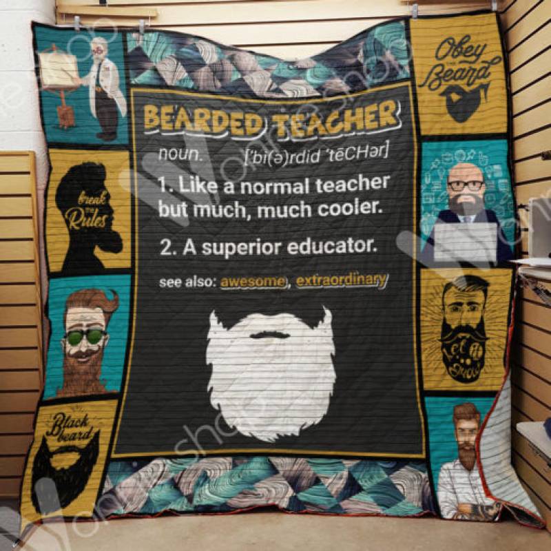 Beard Teacher Blanket AU2602 97O31