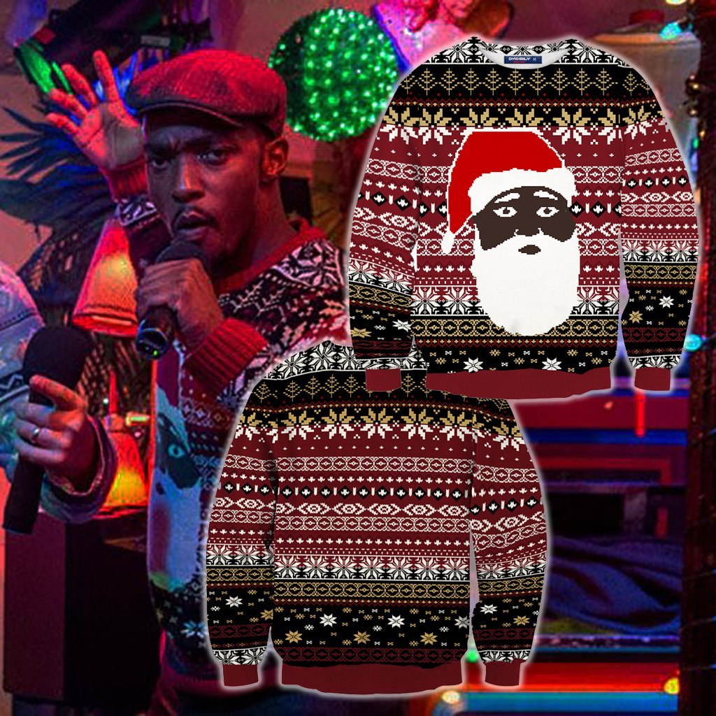 The Night Before (2015) Chris Cosplay Ugly Christmas 3D Sweater