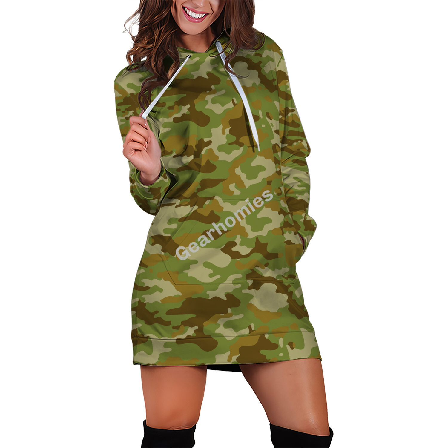 Amcu Australian Multicam Camouflage Uniform Dress Hoodie