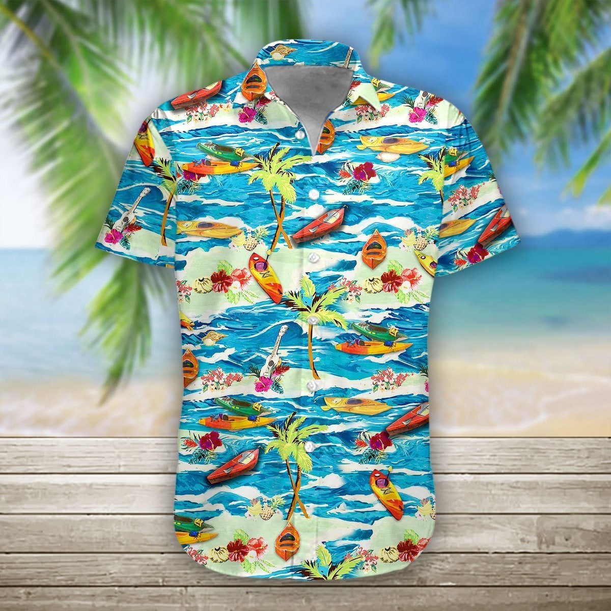 Kayak Hawaii Shirt For Men Women Adult Ha24462