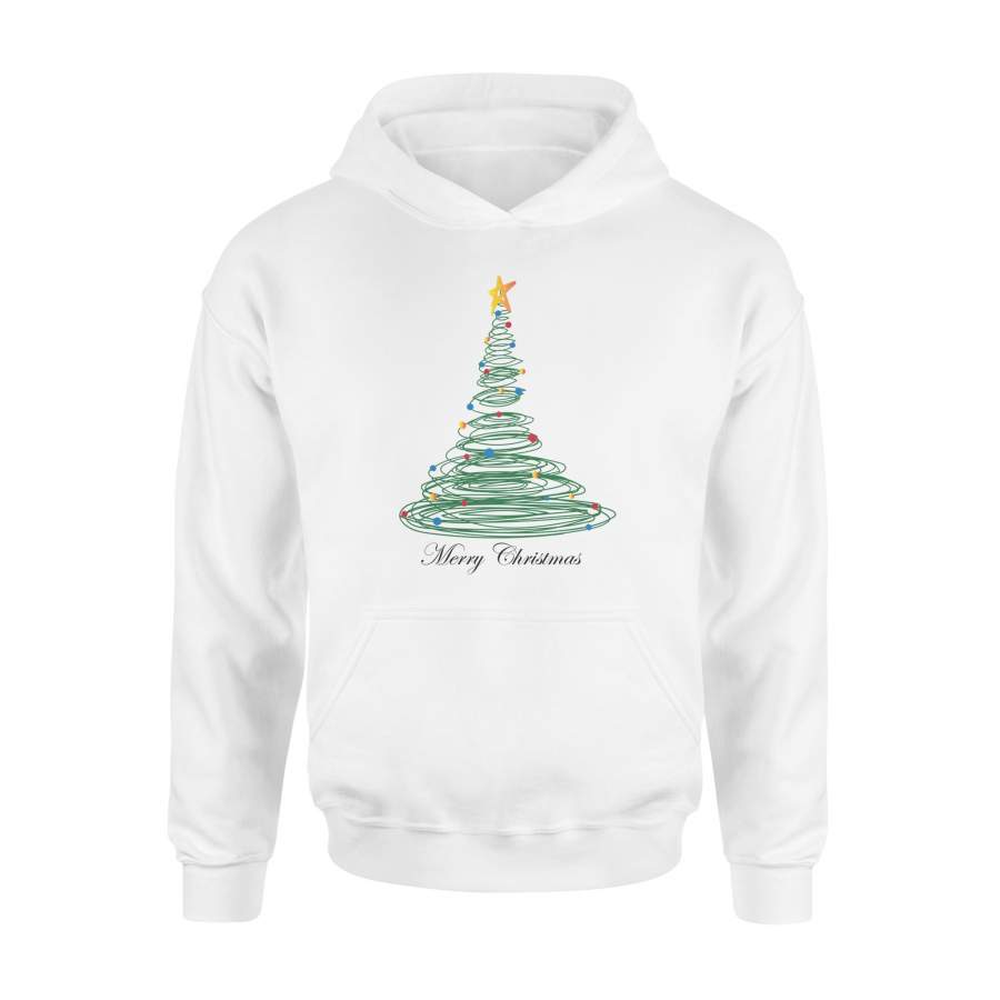 Christmas Gift Idea Christmas Tree With Bethlehem On The Top – Standard Hoodie