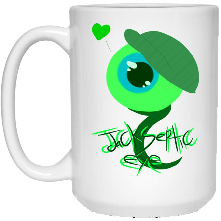 Jacksepticeye 15 oz. White Mug