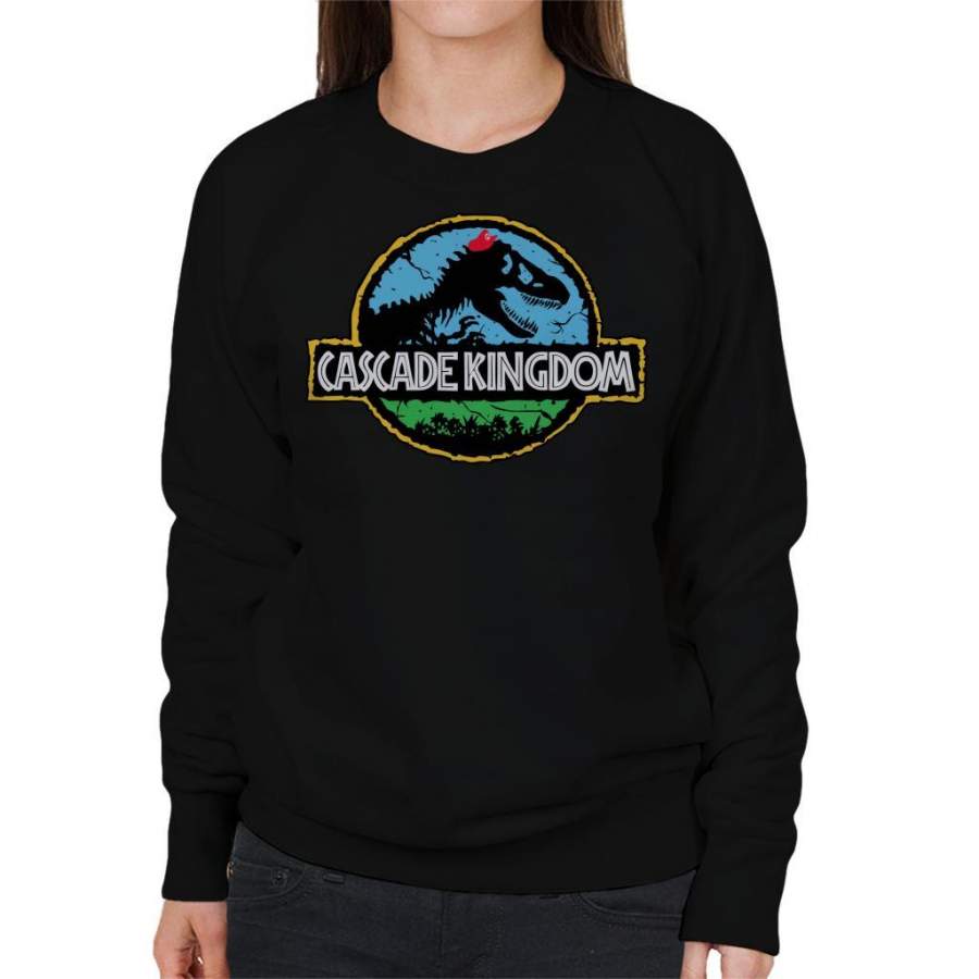 Super Mario Odyssey Cascade Kingdom Jurassic Park Mix Women’s Sweatshirt