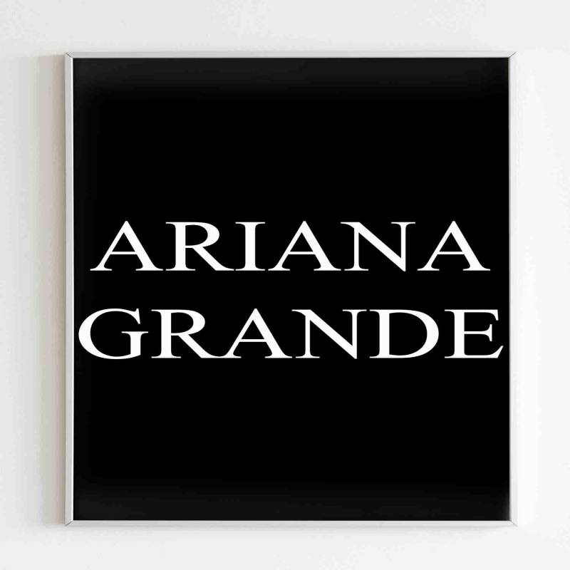 Ariana Grande Dangerous Women Tour Concert Poster