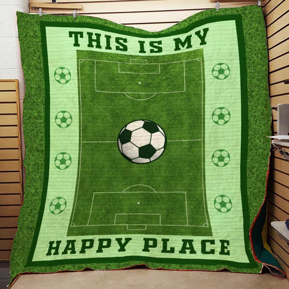 Soccer 3D Quilt Blanket HGM1474