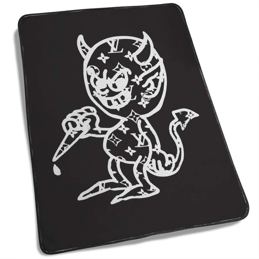 Ransom Clothing Devil Fleece Blanket