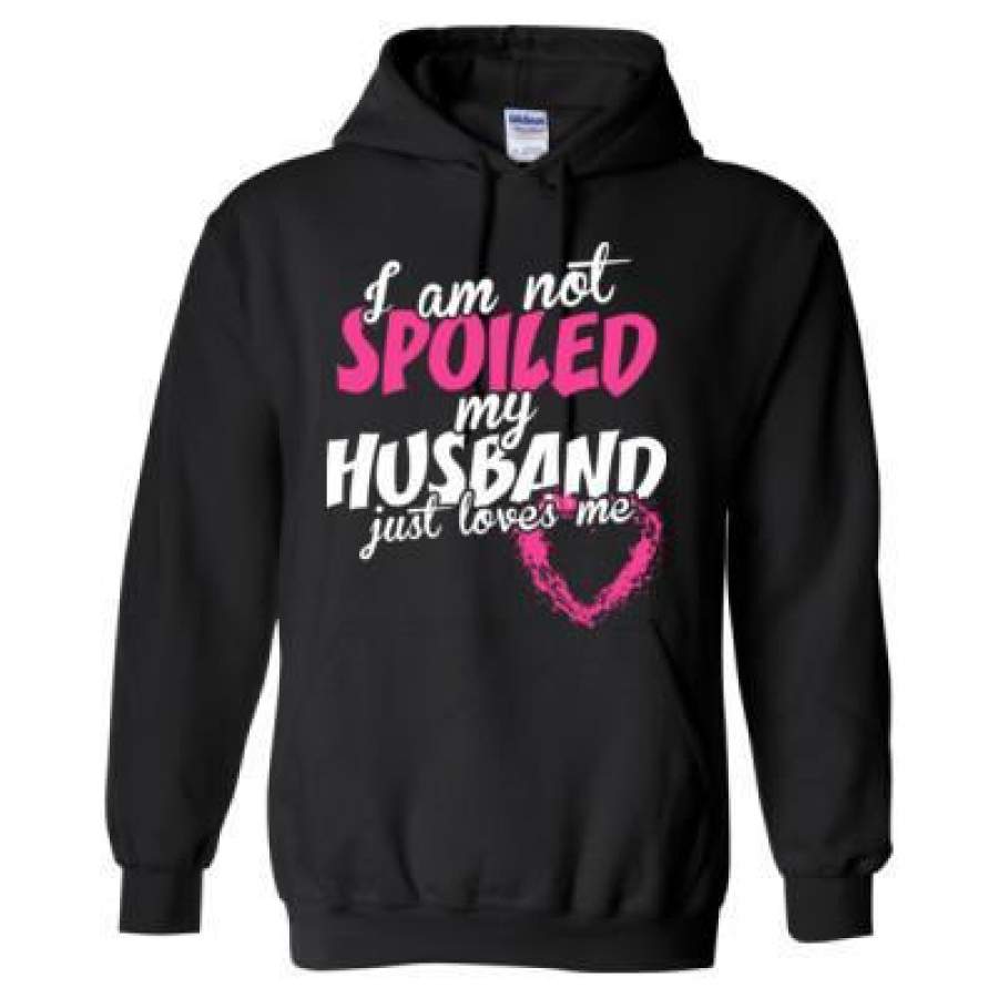 AGR I Am Not Spoiled My Husband Just Love Me – Heavy Blend™ Hooded Sweatshirt