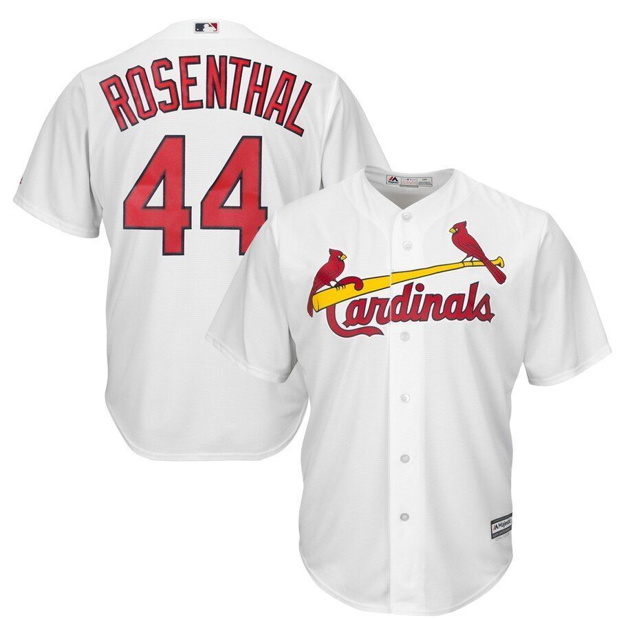 Trevor Rosenthal St. Louis Cardinals Majestic Cool Base Player Jersey Jersey White 2021