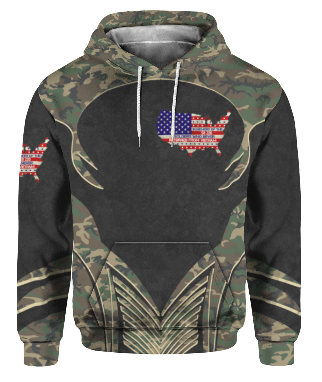 Oragontee Us Army Vietnam Veteran 3D All Over Print | For Men & Women | Adult | Hp1037