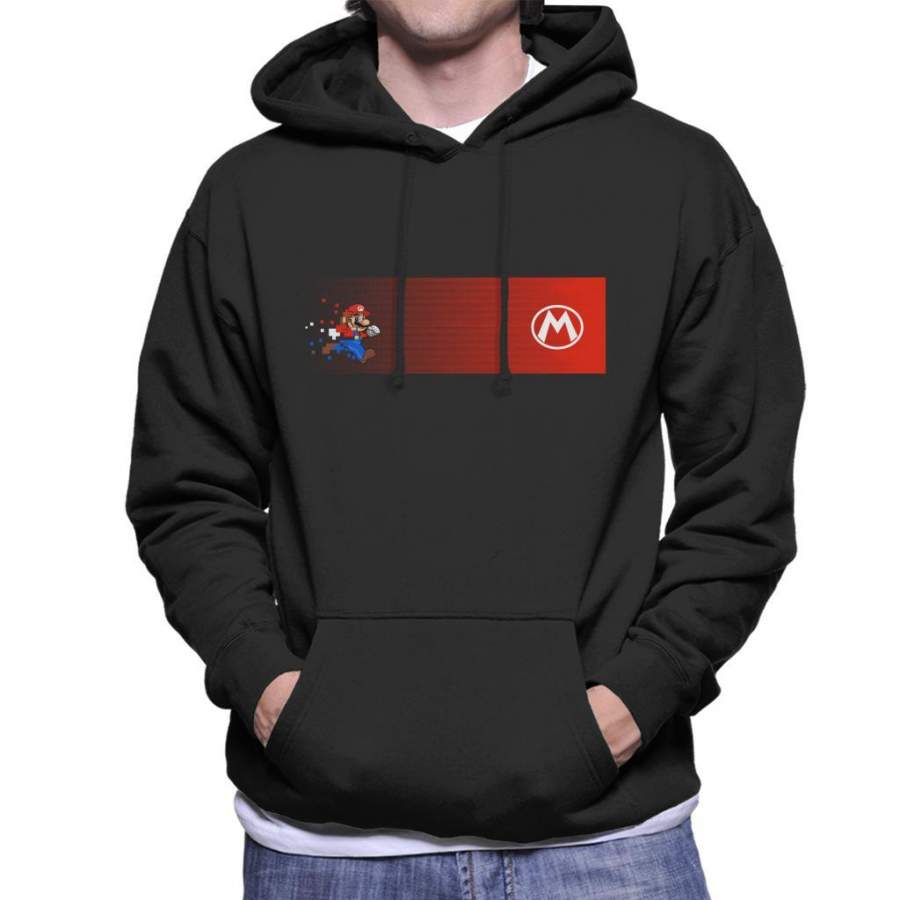 Super Mario Bros Evolution Men’s Hooded Sweatshirt