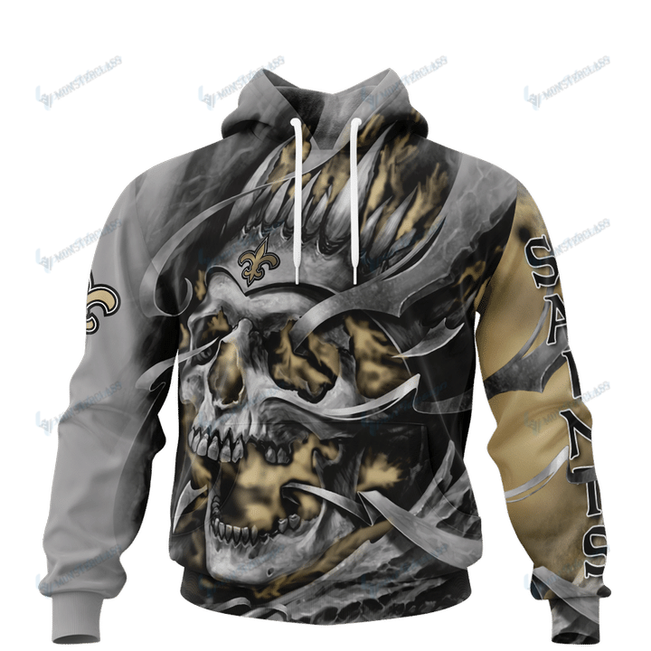 New Orleans Saints Limited Edition All Over Print Hoodie Sweatshirt Zip Hoodie T Shirt Unisex 863