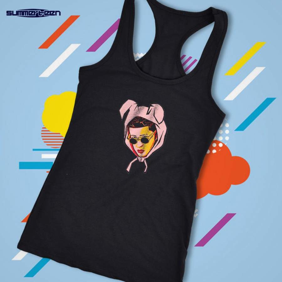 Bad Bunny Carry all Pouch Women’s Tank Top Racerback