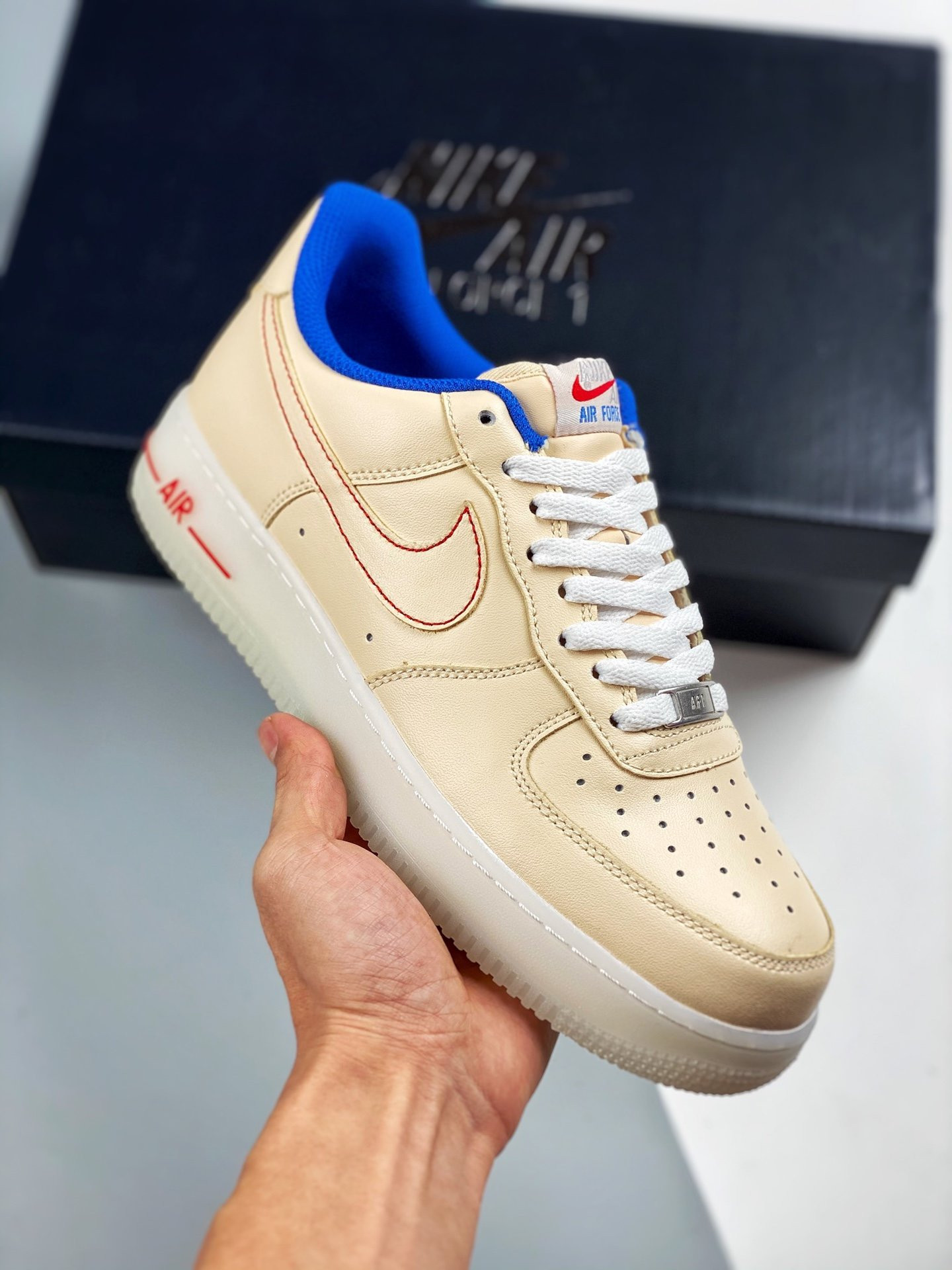 Nike Air Force 1 Low Beige Blue DH0928-800 5340355