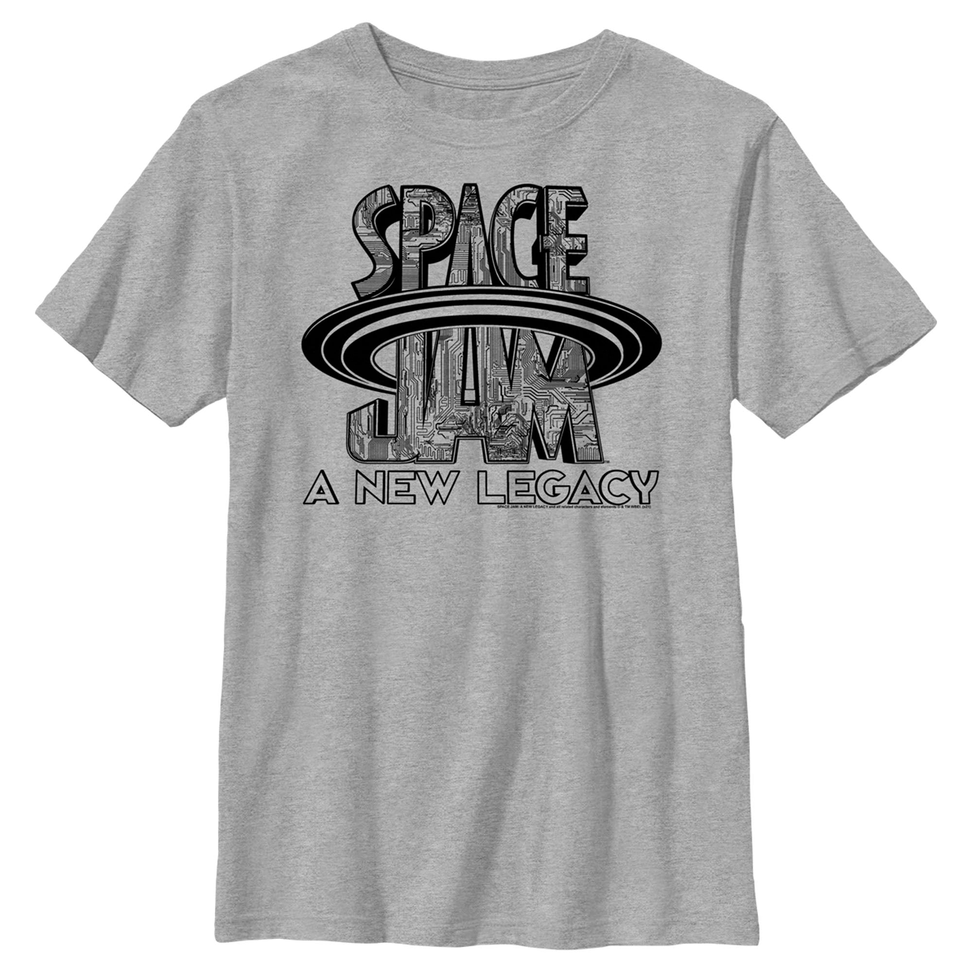 Space Jam: A New Legacy Boy’S Cyber Logo  T-Shirt