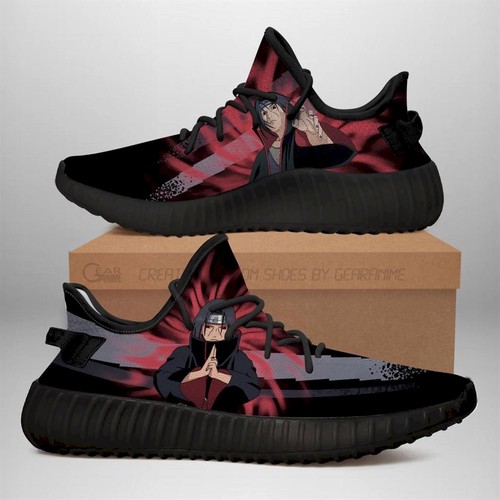 Best Itachi Jutsu Yz Sneakers Naruto Anime Shoes Yeezy Sneakers Shoes