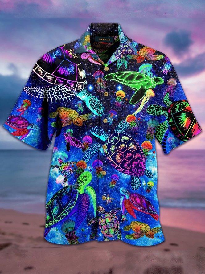 Colorful Turtles Hawaii Shirt Ha4307