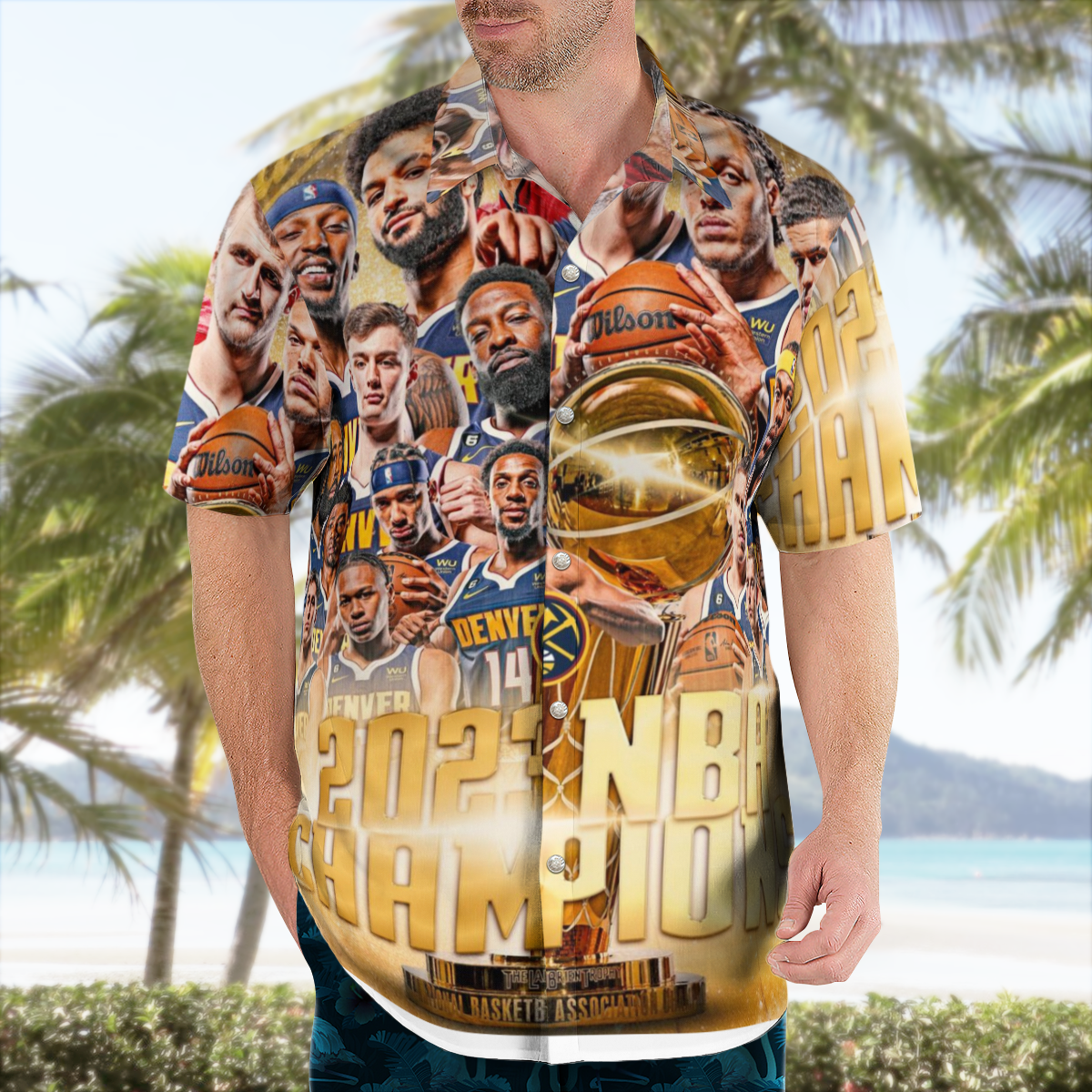 Denver Nuggets NBA Finals Champions Hawaiian Shirt