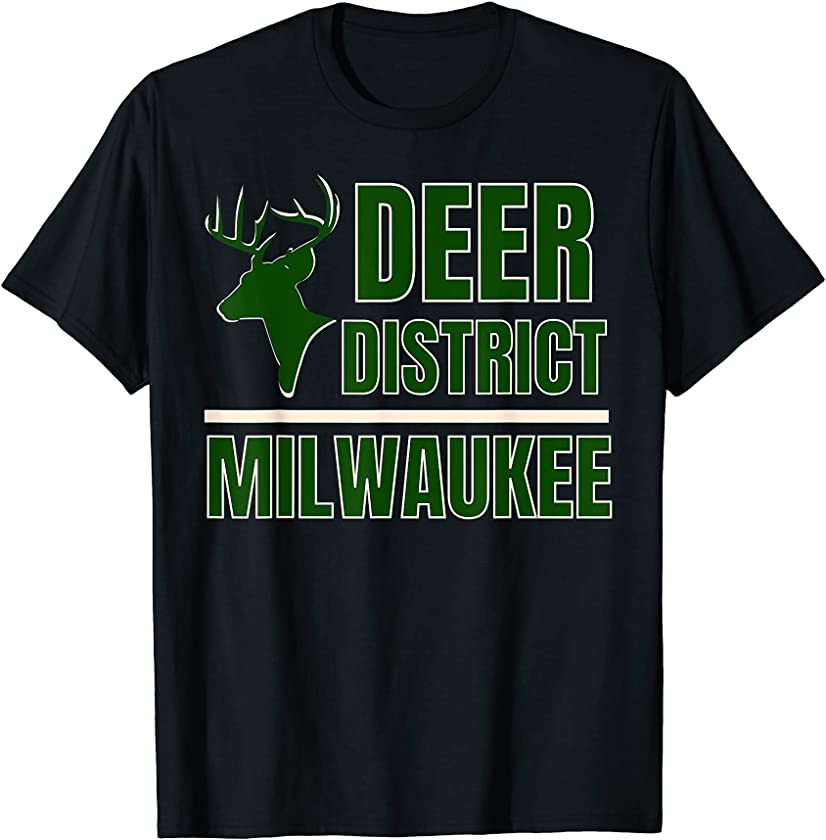 Vintage Milwaukee Fear Deer District Wisconsin Basketball T-Shirt