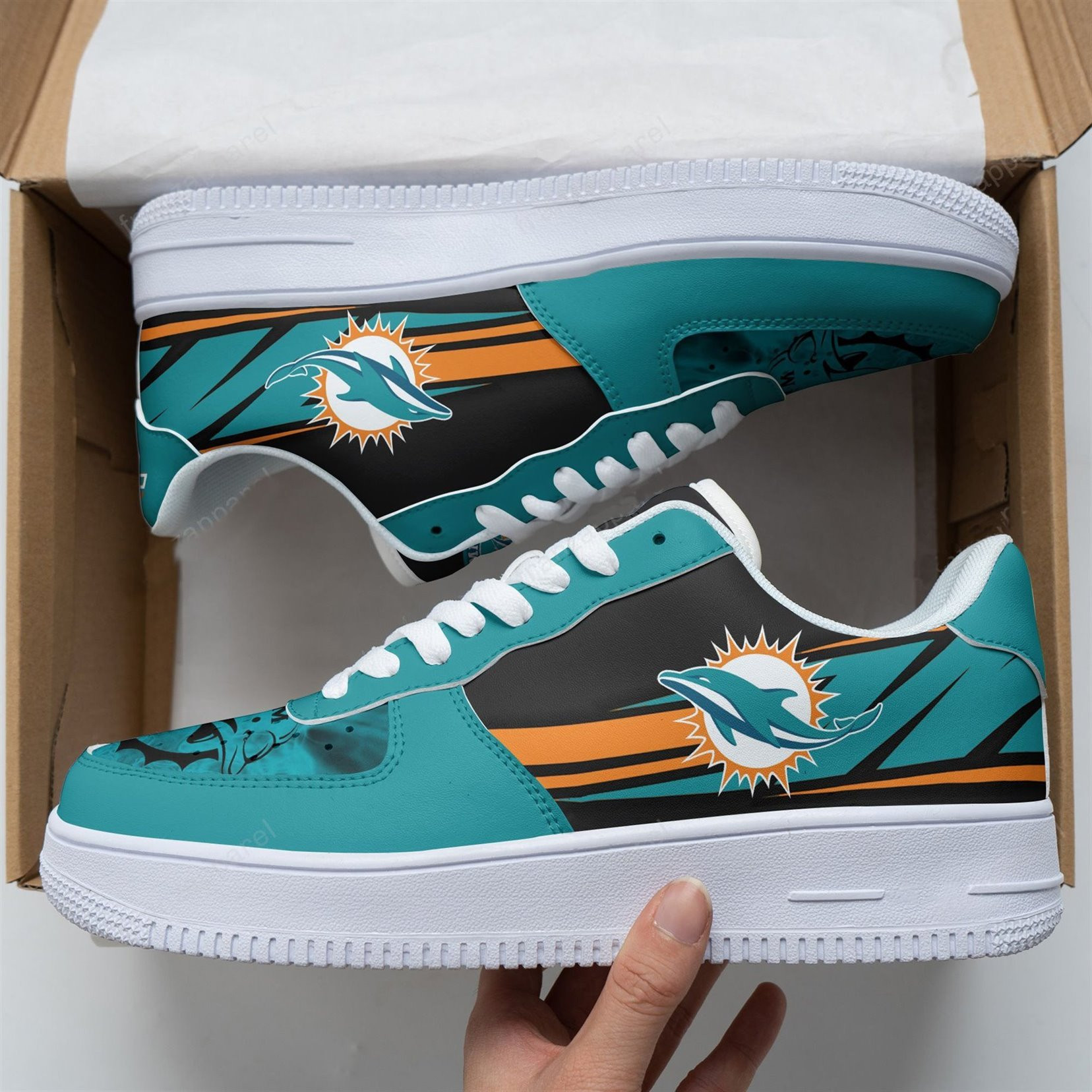 Miami Dolphins Af 1 Sneakers Shoes 04