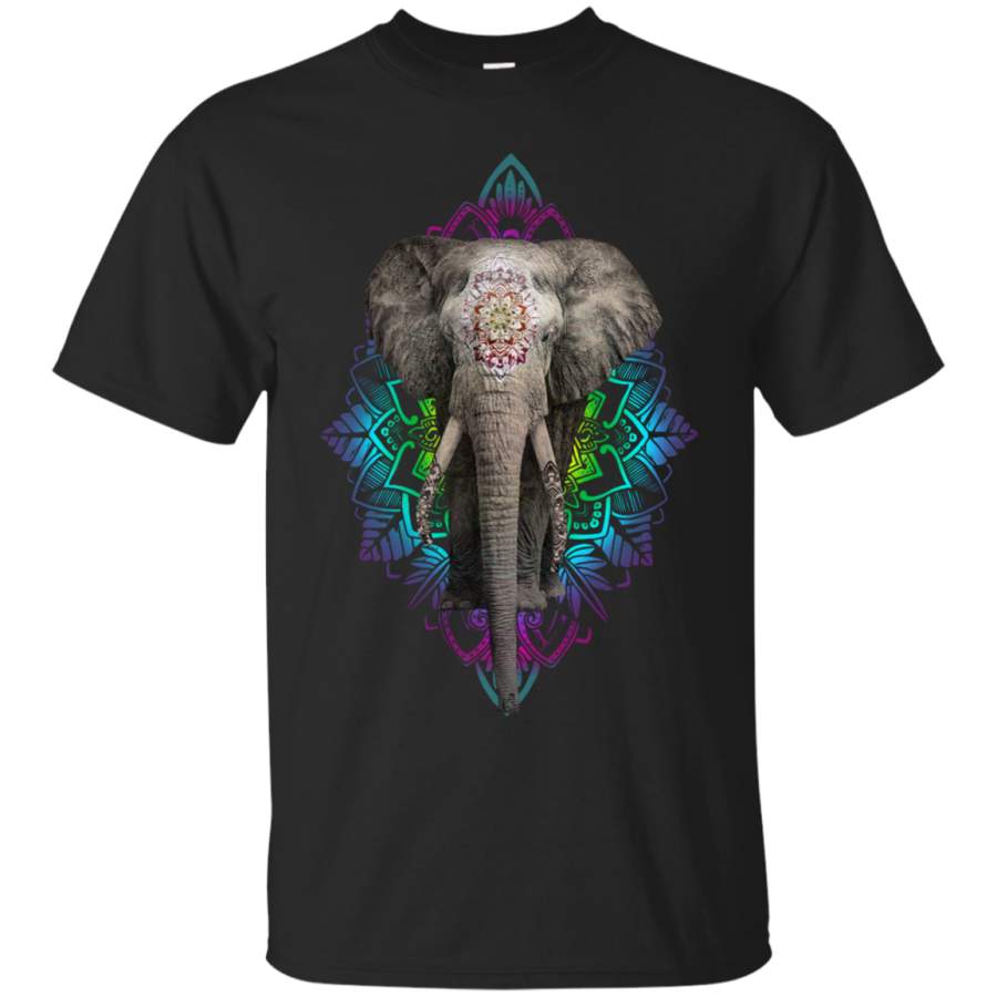 Elephants – Elephant Mandala mark T Shirt & Hoodie