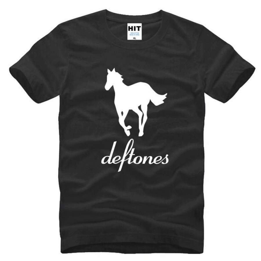 Short Sleeve Deftones Music Offbeat Rap Metal Men’S T-Shirts Summer Style