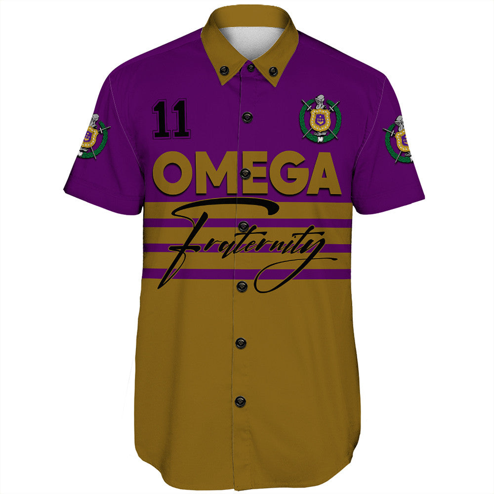 Fraternity Shirt – Omega Psi Phi Sporty Premium Short Sleeve Shirt