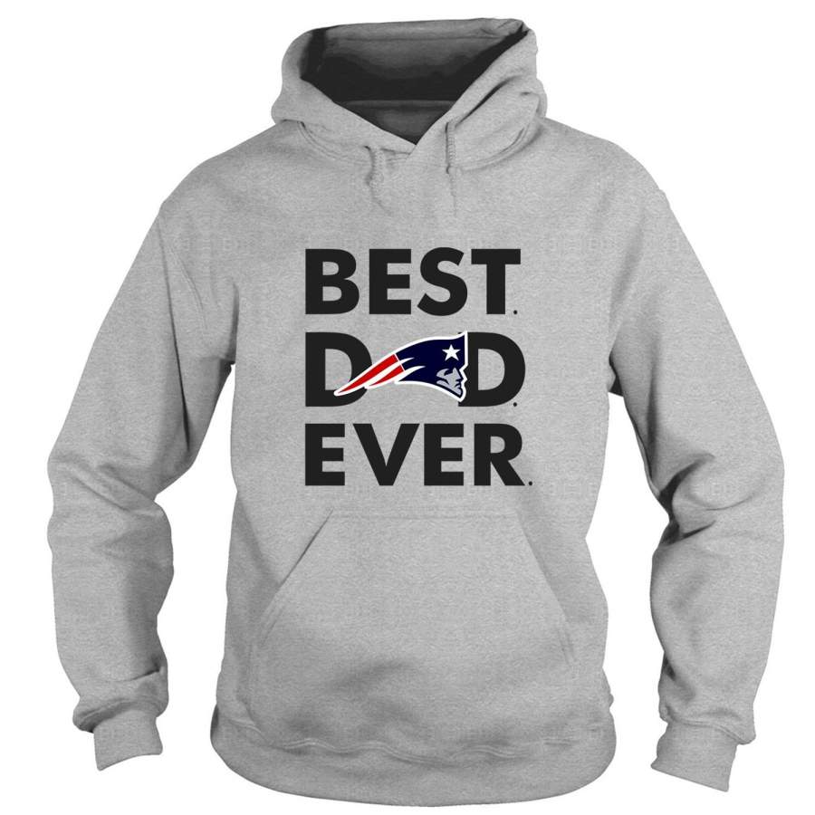 New England Patriots Logo T Shirt, Best Dad Ever T Shirt – Hoodie