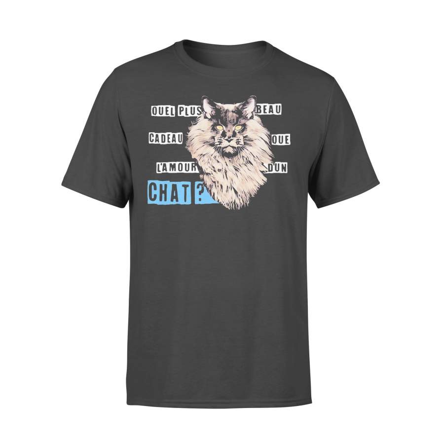 Cat Quel Plus Beau Cadeau Que L’amour D’un Chat T-shirt