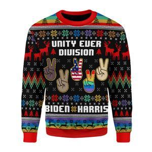 Unity Ever Division Ugly Christmas Sweater | Unisex | Full Size | Adult | Colorful | US3325