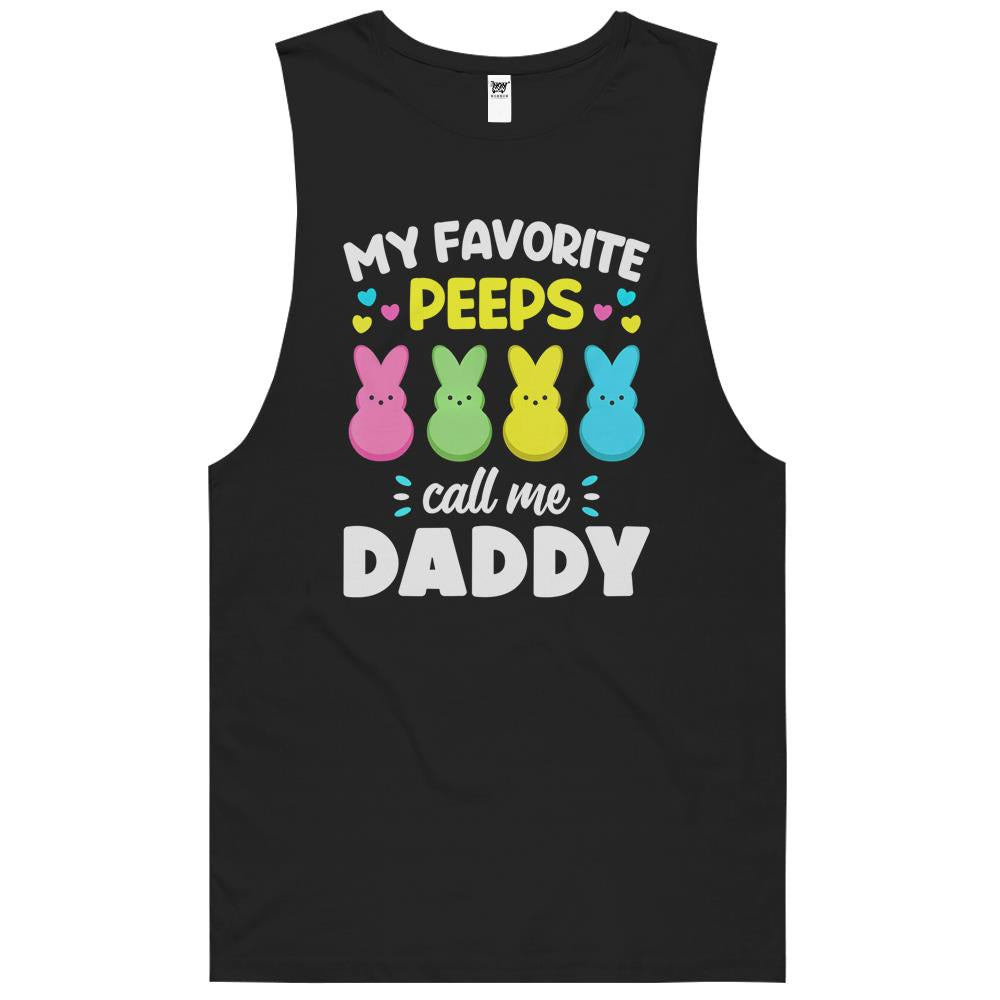 Mens My Favorite Peeps Call Me Dad T Shirt Bunny Eggs Love Funny T-Shirt Women’S Premium Tee Hoodie Tank Top